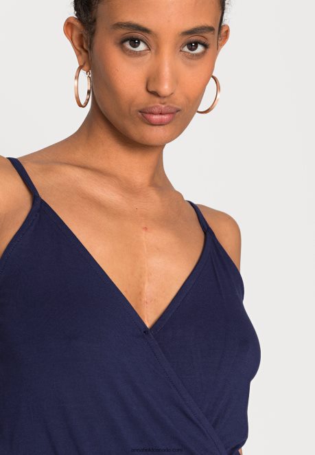 Anna Field Women Jumpsuit Dark Blue H42J4Z886
