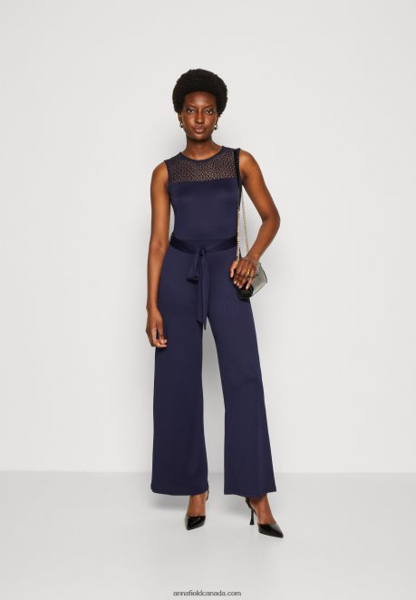 Anna Field Women Jumpsuit Dark Blue H42J4Z889