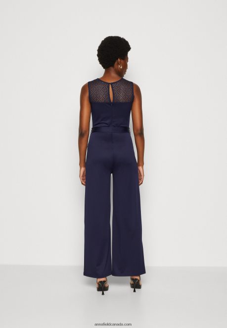 Anna Field Women Jumpsuit Dark Blue H42J4Z889