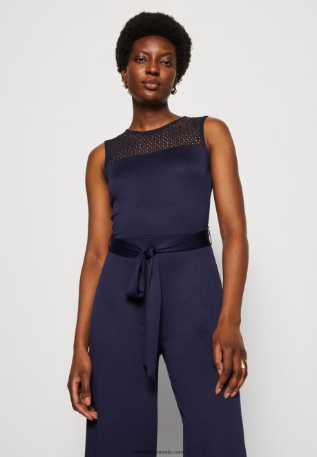 Anna Field Women Jumpsuit Dark Blue H42J4Z889