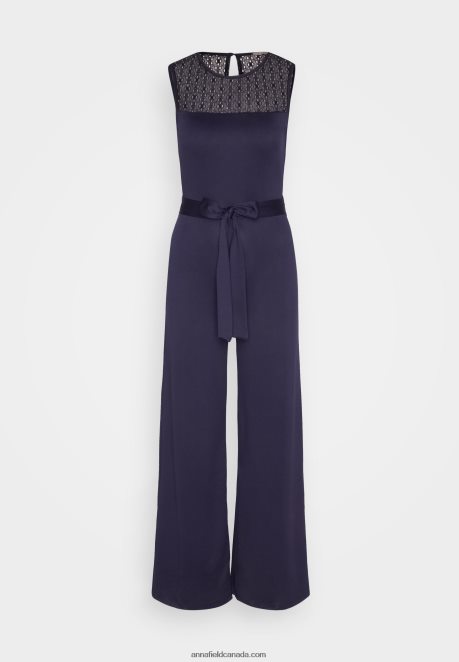 Anna Field Women Jumpsuit Dark Blue H42J4Z889