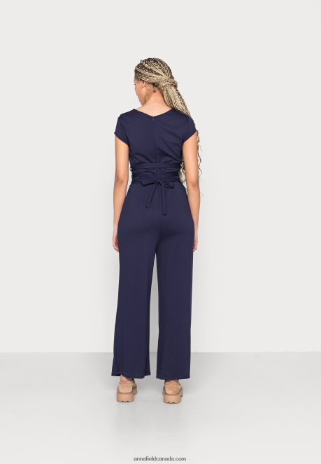 Anna Field Women Jumpsuit Dark Blue H42J4Z893