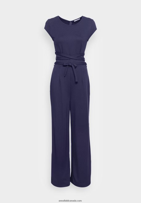 Anna Field Women Jumpsuit Dark Blue H42J4Z893