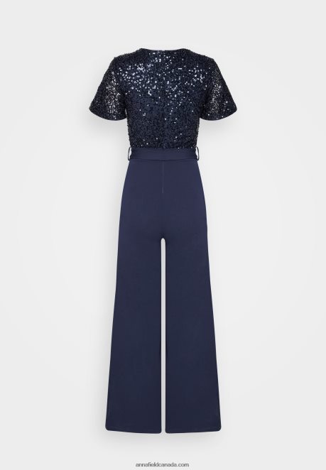 Anna Field Women Jumpsuit Dark Blue H42J4Z905