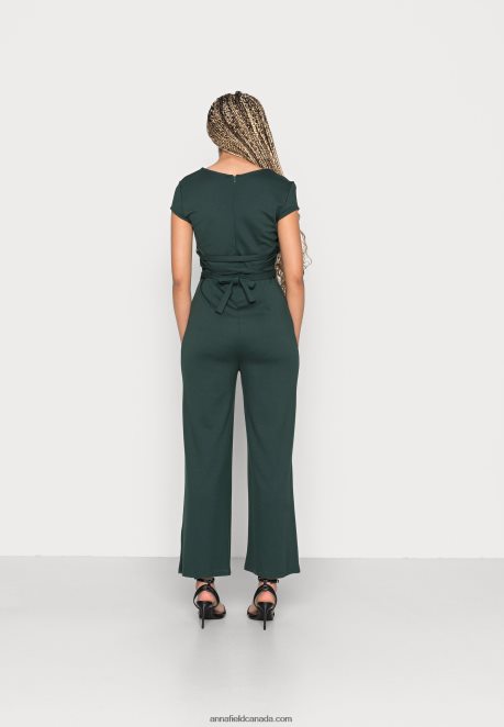 Anna Field Women Jumpsuit Dark Green H42J4Z870