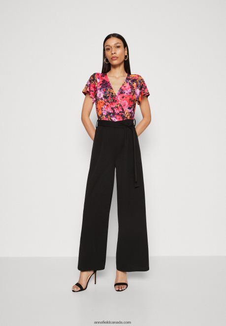 Anna Field Women Jumpsuit Pink/Black H42J4Z894