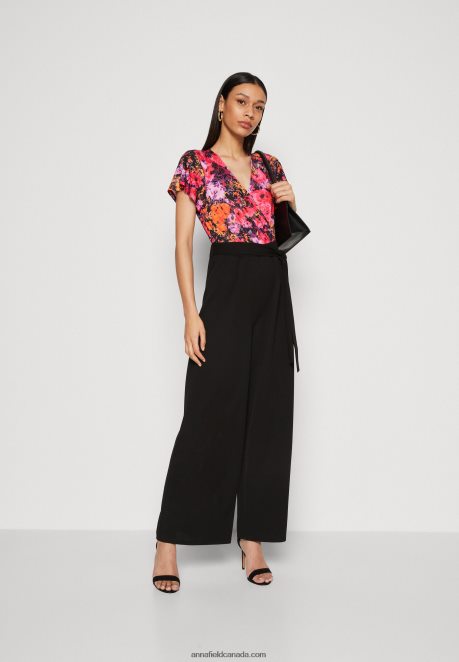 Anna Field Women Jumpsuit Pink/Black H42J4Z894