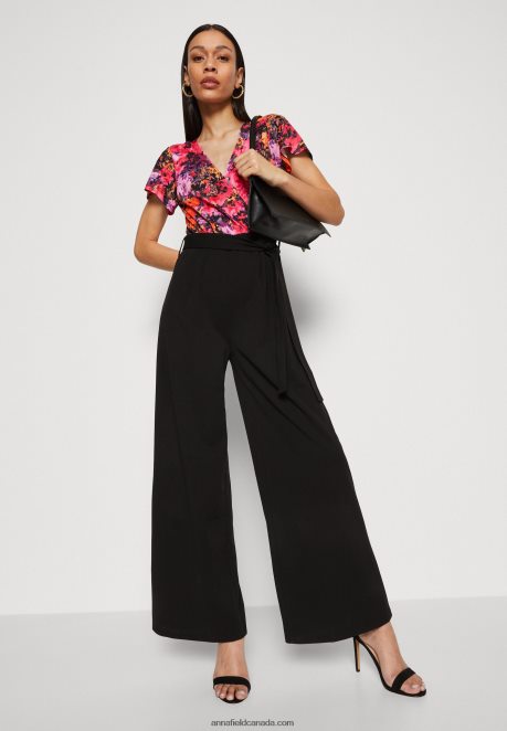 Anna Field Women Jumpsuit Pink/Black H42J4Z894