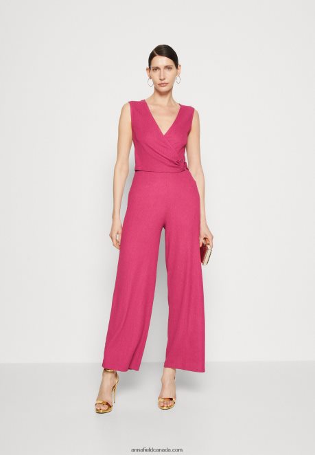 Anna Field Women Jumpsuit Pink H42J4Z885