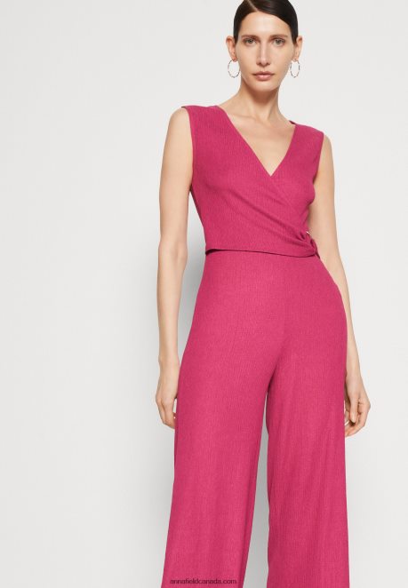 Anna Field Women Jumpsuit Pink H42J4Z885