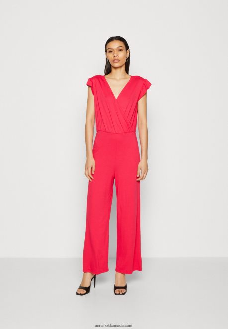 Anna Field Women Jumpsuit Pink H42J4Z897