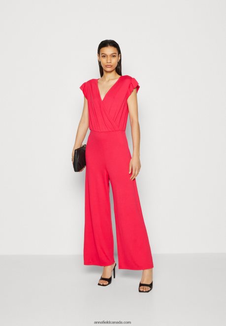 Anna Field Women Jumpsuit Pink H42J4Z897