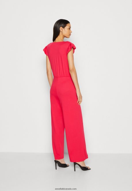 Anna Field Women Jumpsuit Pink H42J4Z897