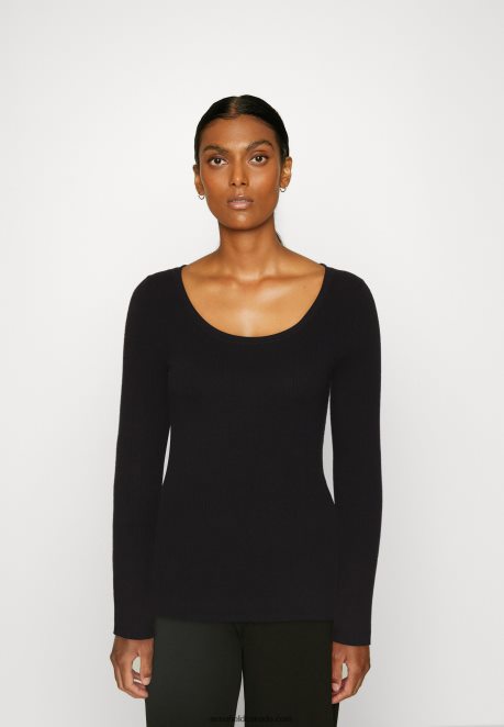 Anna Field Women Button Detail Jumper Black H42J4Z848
