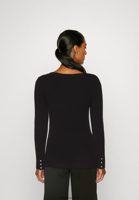 Anna Field Women Button Detail Jumper Black H42J4Z848