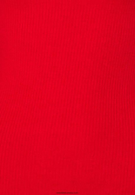 Anna Field Women Button Detail Jumper Red H42J4Z842