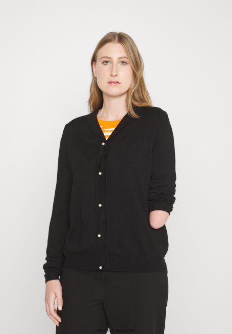 Anna Field Women Cardigan Black H42J4Z828