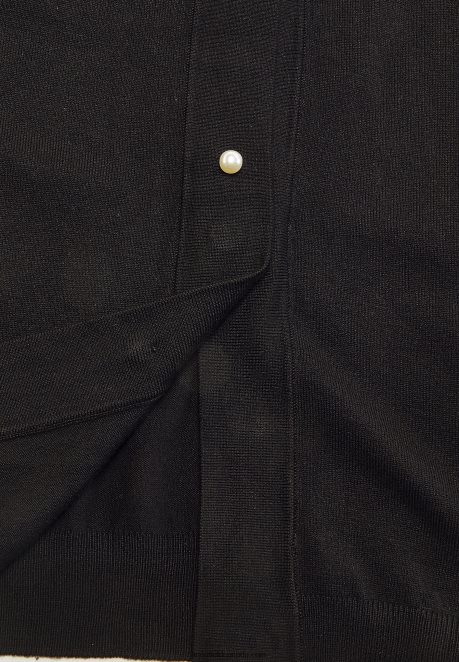 Anna Field Women Cardigan Black H42J4Z828