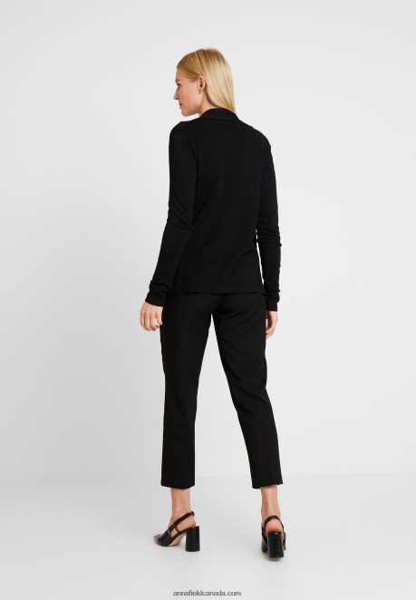 Anna Field Women Cardigan Black H42J4Z831
