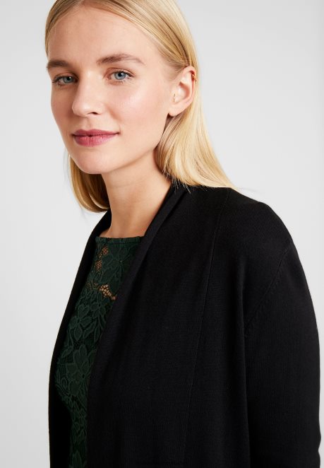 Anna Field Women Cardigan Black H42J4Z831