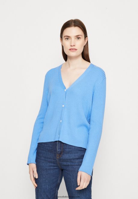 Anna Field Women Cardigan Blue H42J4Z829
