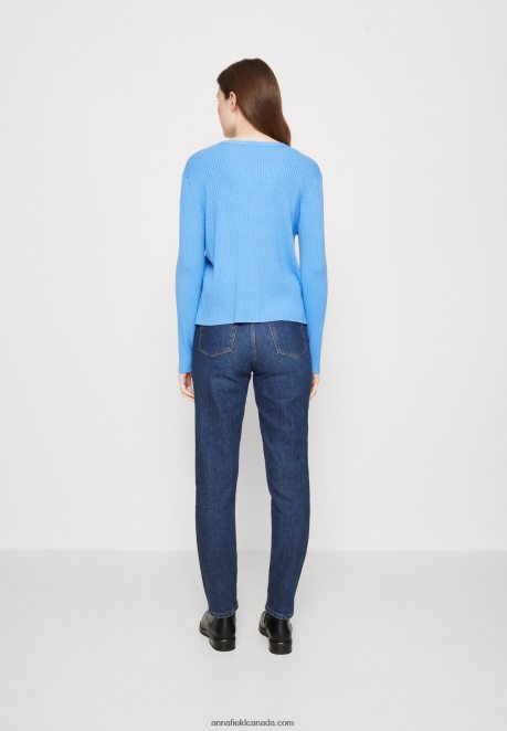 Anna Field Women Cardigan Blue H42J4Z829