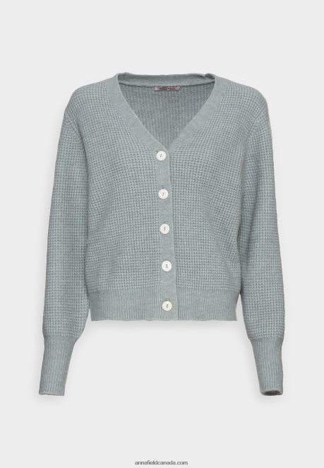 Anna Field Women Cardigan Light Green H42J4Z825