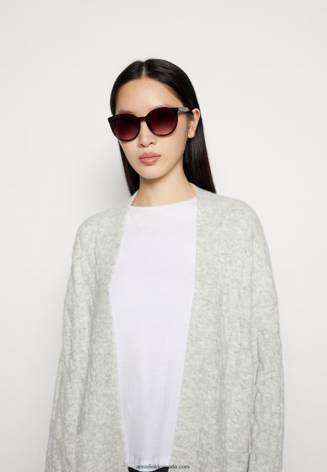 Anna Field Women Cardigan Mottled Grey H42J4Z821