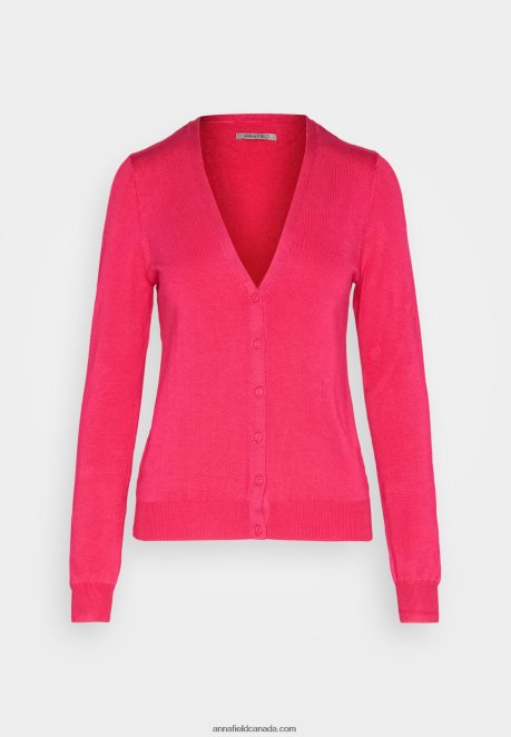 Anna Field Women Cardigan Pink H42J4Z826