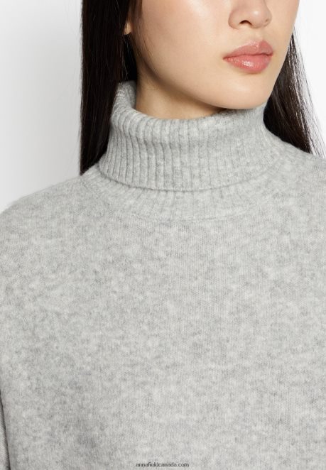 Anna Field Women Jumper 112 Mottled Grey H42J4Z849