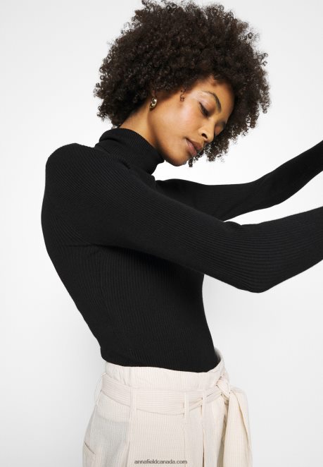 Anna Field Women Jumper Black H42J4Z835