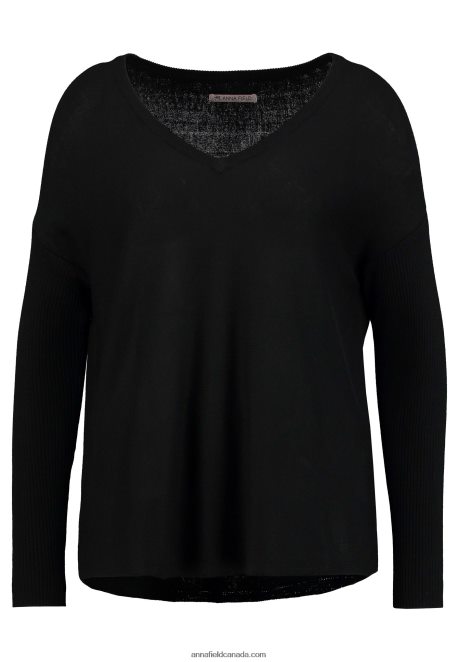 Anna Field Women Jumper Black H42J4Z847