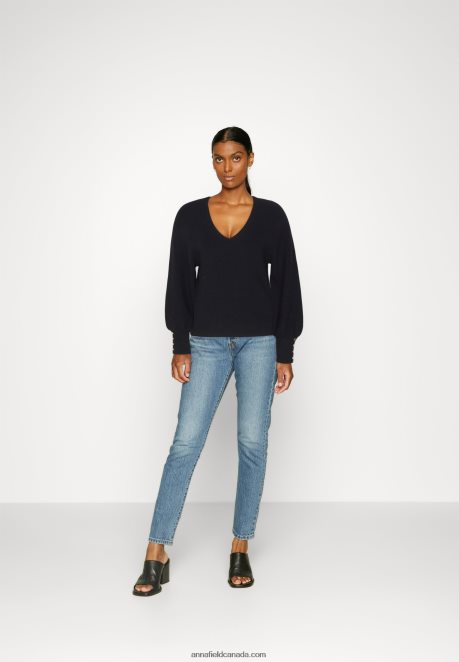 Anna Field Women Jumper Black H42J4Z850