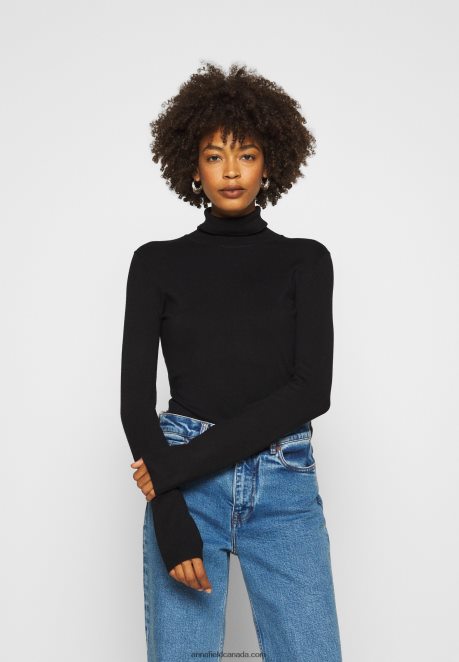 Anna Field Women Jumper Black H42J4Z852