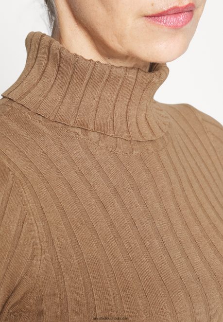 Anna Field Women Jumper Camel H42J4Z845
