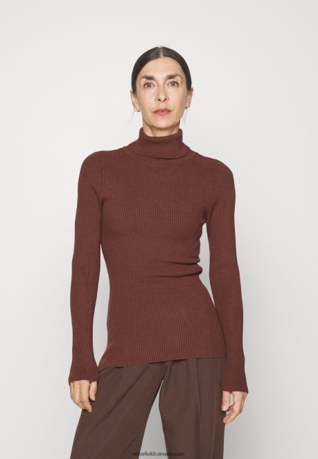 Anna Field Women Jumper Dark Brown H42J4Z837