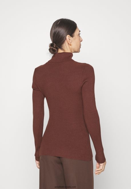 Anna Field Women Jumper Dark Brown H42J4Z837