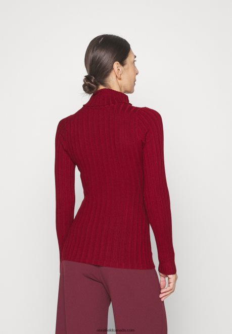 Anna Field Women Jumper Dark Red H42J4Z843