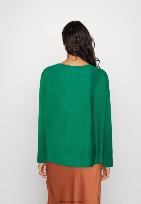 Anna Field Women Jumper Green H42J4Z840