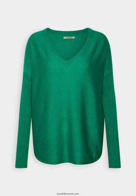 Anna Field Women Jumper Green H42J4Z840