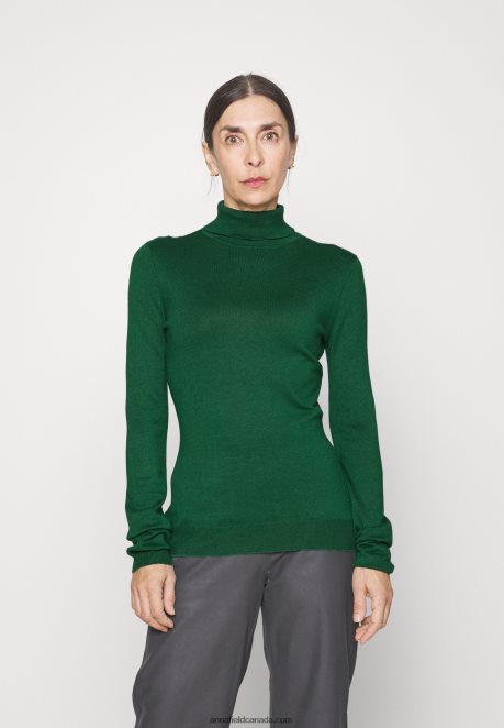 Anna Field Women Jumper Green H42J4Z855