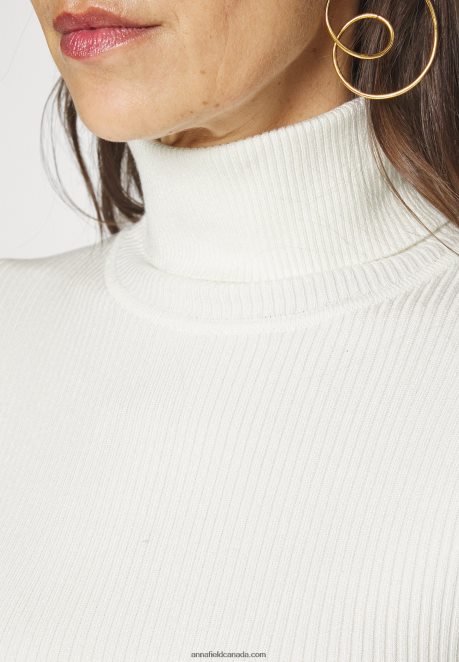 Anna Field Women Jumper Off-White H42J4Z839