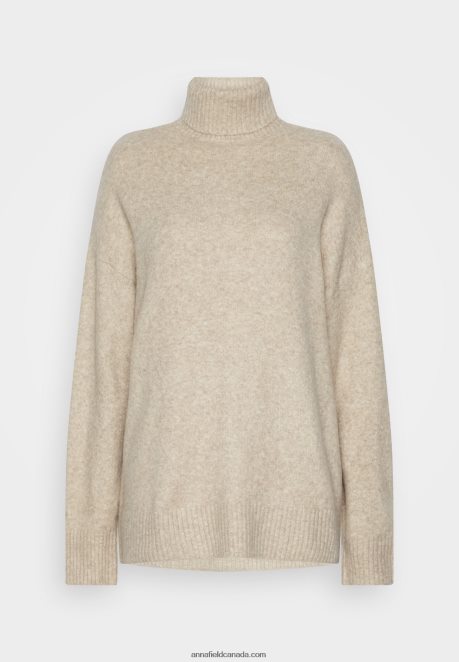 Anna Field Women Jumper Sand H42J4Z844