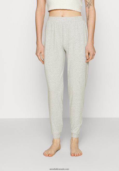 Anna Field Women 2 Pack Pyjama Bottoms Pink/Grey H42J4Z1076