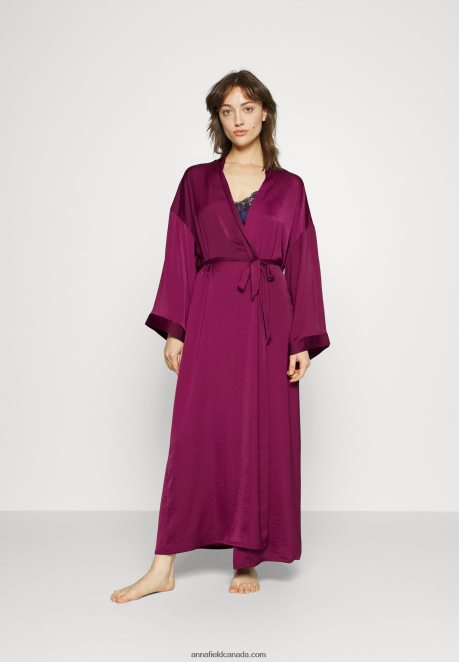 Anna Field Women Bridal Dressing Gown Dressing Gown Purple H42J4Z1086