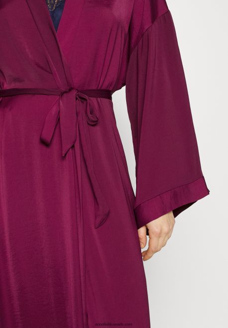 Anna Field Women Bridal Dressing Gown Dressing Gown Purple H42J4Z1086
