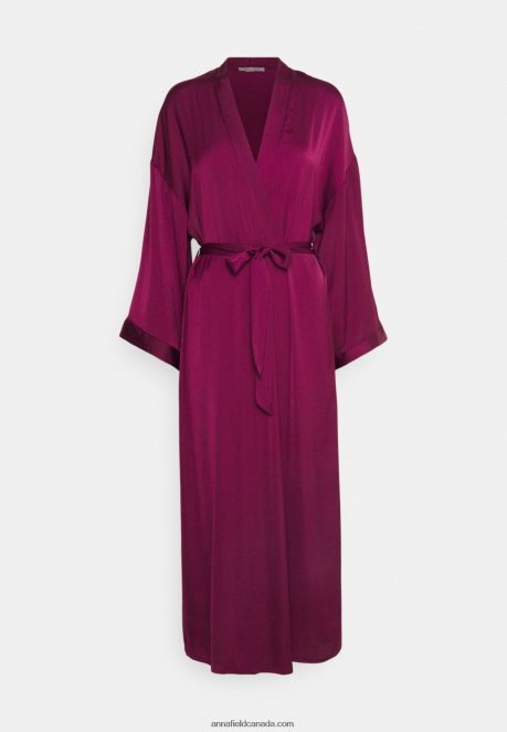 Anna Field Women Bridal Dressing Gown Dressing Gown Purple H42J4Z1086