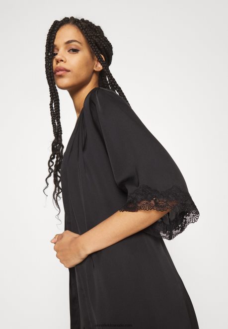Anna Field Women Dressing Gown Black H42J4Z1085