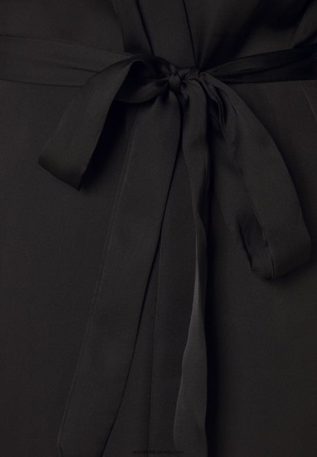 Anna Field Women Dressing Gown Black H42J4Z1085