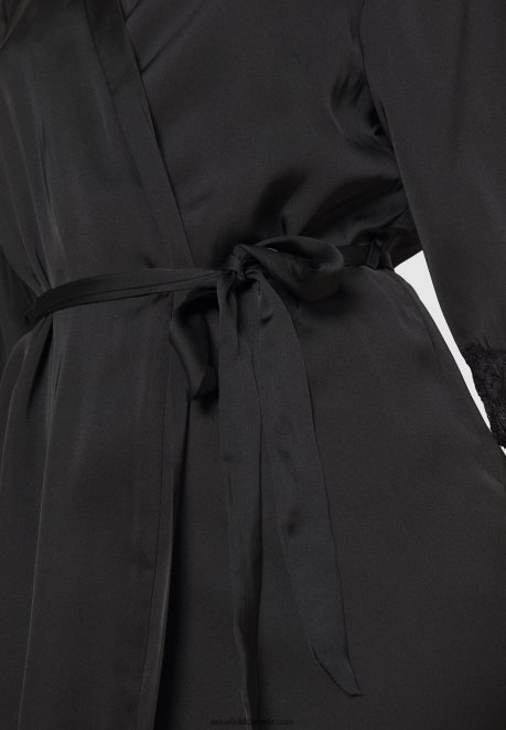Anna Field Women Dressing Gown Black H42J4Z1085